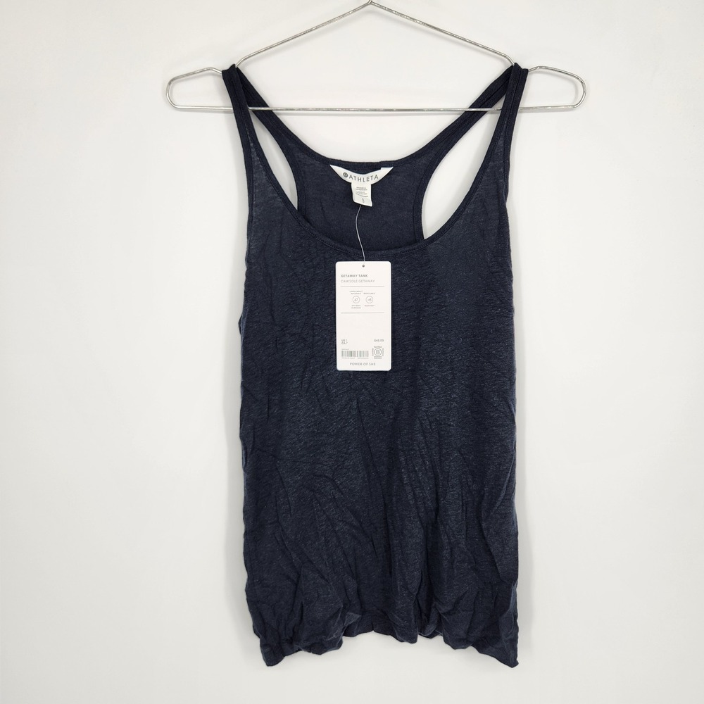 Athleta Women's Small Navy Blue Getaway Tank Top NWT